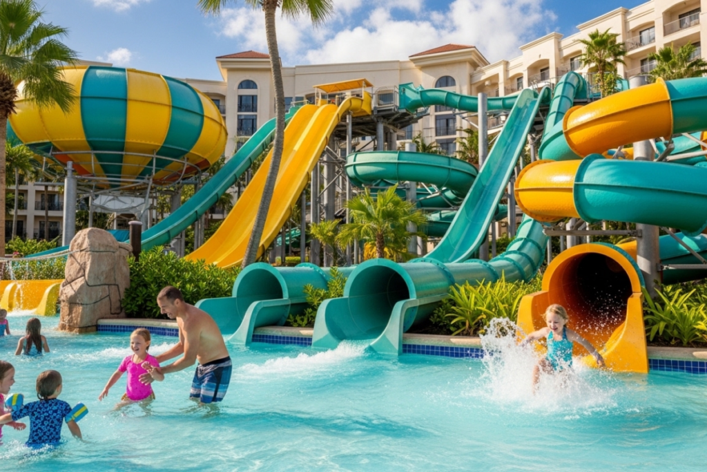 Hotels mit Wasserparks: Die besten Optionen für Familien mit Kindern Hotels with Water Parks