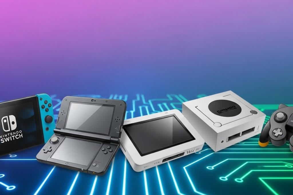Zuverlässige generalüberholte Nintendo-Konsolen zu günstigen Preisen Refurbished Nintendo Konsolen