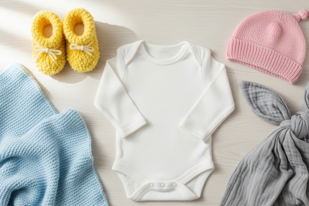 Weiche Babykleidung